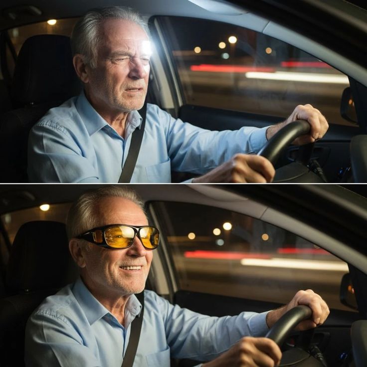 Réduisez les Reflets Gênants et Conduisez en Toute Confiance. Gagnez en Confort Visuel Face aux Phares Éblouissants