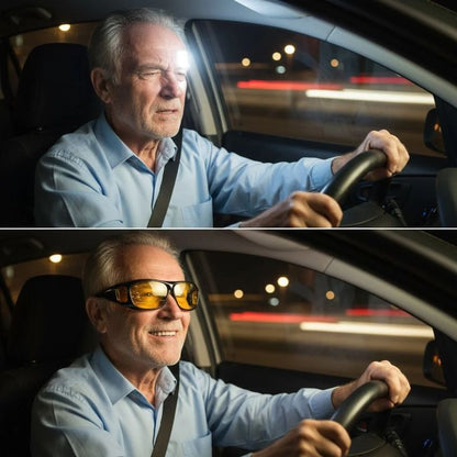 Réduisez les Reflets Gênants et Conduisez en Toute Confiance. Gagnez en Confort Visuel Face aux Phares Éblouissants